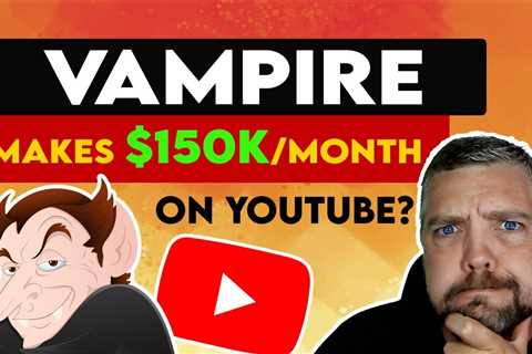 Vampire Makes $150K/Month With YouTube Shorts?