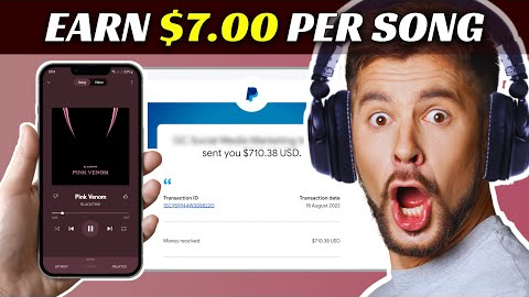 Earn $700 Just By Listening To Music! (Make Money Online From Home 2022)