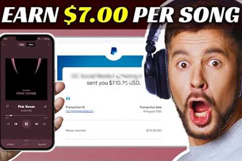 Earn $700 Just By Listening To Music! (Make Money Online From Home 2022)