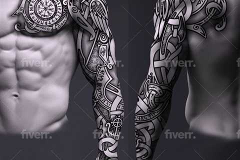 Tattoowizardsco: I will create perfect celtic, nordic, viking, runes tattoo vector stencil design..