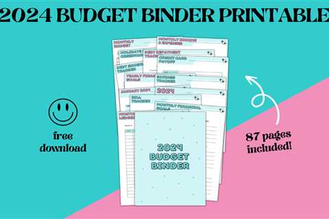 2024 Budget Binder Printables