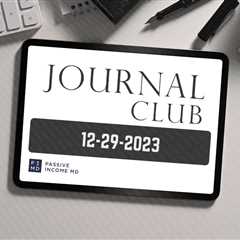 Journal Club 12-29-23