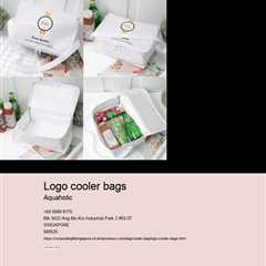 logo cooler bags