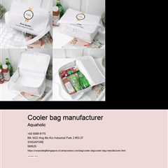 cooler bag manufacturer