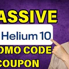 Helium 10  Promo code EXPOSED Best coupon code discount deal –  Helium10 Review Bonus