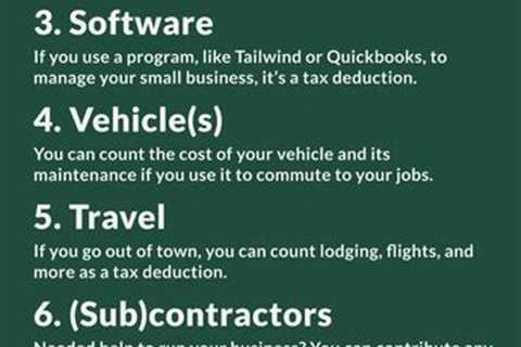 Pin by Kelly Jenkins on Thrifting in 2025 | Business tax deductions, Small business tax deductions, ..