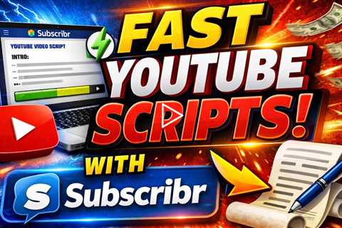 This AI Tool Writes YouTube Scripts Insanely Fast…